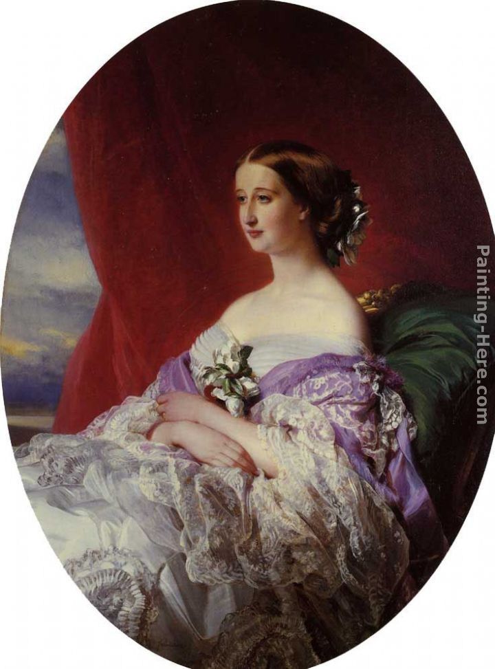 Franz Xavier Winterhalter The Empress Eugenie